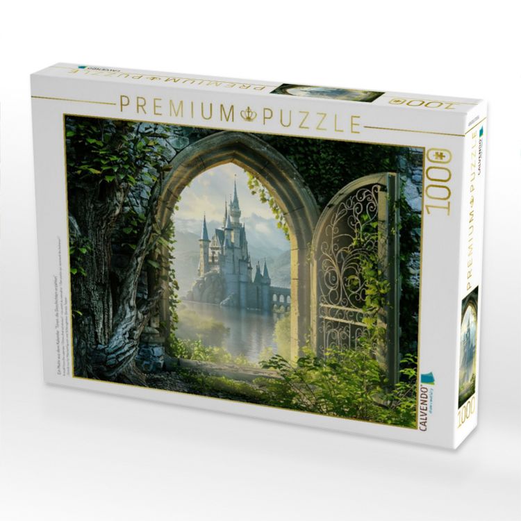 Produktbild: CALVENDO Puzzle Ein Motiv aus dem Kalender "T&uuml;ren, die Geschichten erz&auml;hlen" | 1000 Teile Lege-Gr&ouml;&szlig;e 64x48cm Foto-Puzzle f&uuml;r gl&uuml;ckliche Stunden