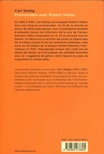 Produktbild: Promenades avec Robert Walser