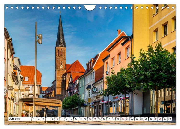 Produktbild: Heilbad Heiligenstadt Stadtansichten (Wandkalender 2026 DIN A4 quer), CALVENDO Monatskalender