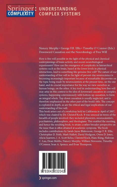 Produktbild: Downward Causation and the Neurobiology of Free Will