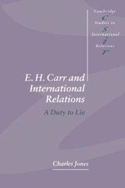 Produktbild: E. H. Carr and International Relations