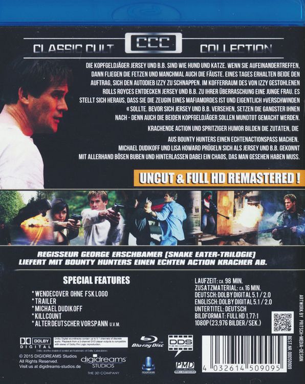 Produktbild: Bounty Hunters 1 - Uncut/Classic Cult Edition