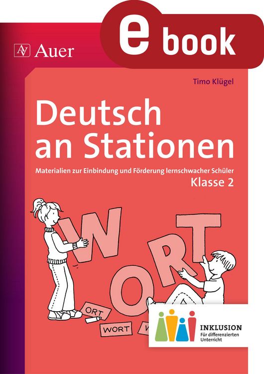 Produktbild: Deutsch an Stationen 2 Inklusion