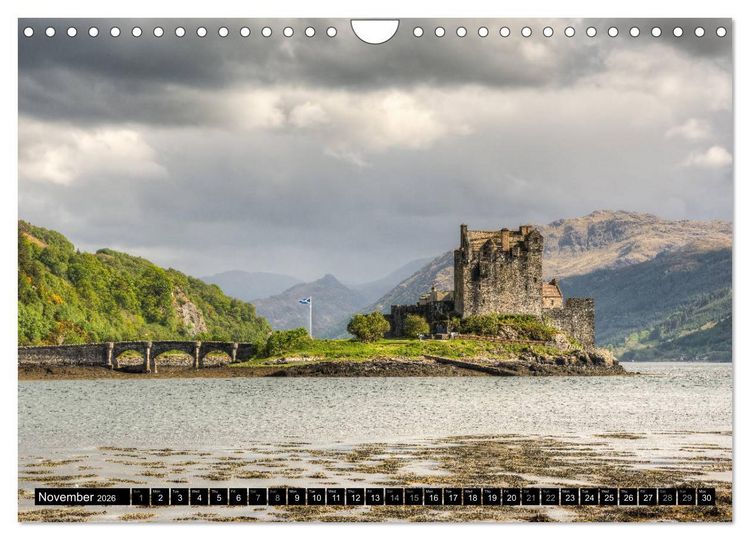 Produktbild: Scotland's unique landscapes (Wall Calendar 2026 DIN A4 landscape), CALVENDO 12 Month Wall Calendar