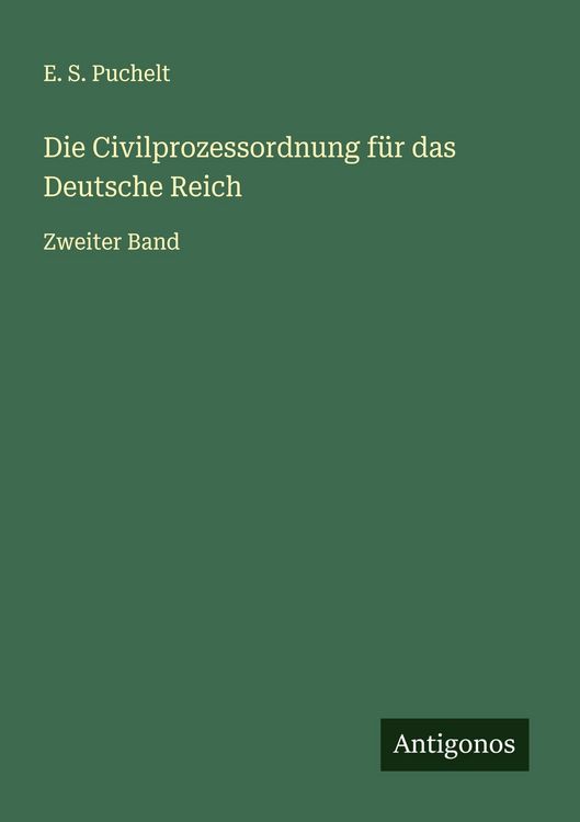 Produktbild: Die Civilprozessordnung f&uuml;r das Deutsche Reich