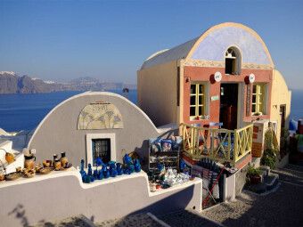Produktbild: CALVENDO Puzzle Ein Motiv aus dem Kalender Santorini und seine Vielfalt | 1000 Teile Lege-Gr&ouml;&szlig;e 64x48cm Foto-Puzzle f&uuml;r gl&uuml;ckliche Stunden