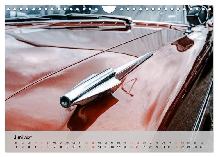 Produktbild: Pontiac Star Chief - Details voller Stil (Wandkalender 2027 DIN A4 quer), CALVENDO Monatskalender