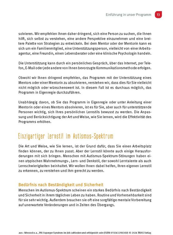 Produktbild: Mit Asperger-Syndrom im Job zufrieden und erfolgreich sein
