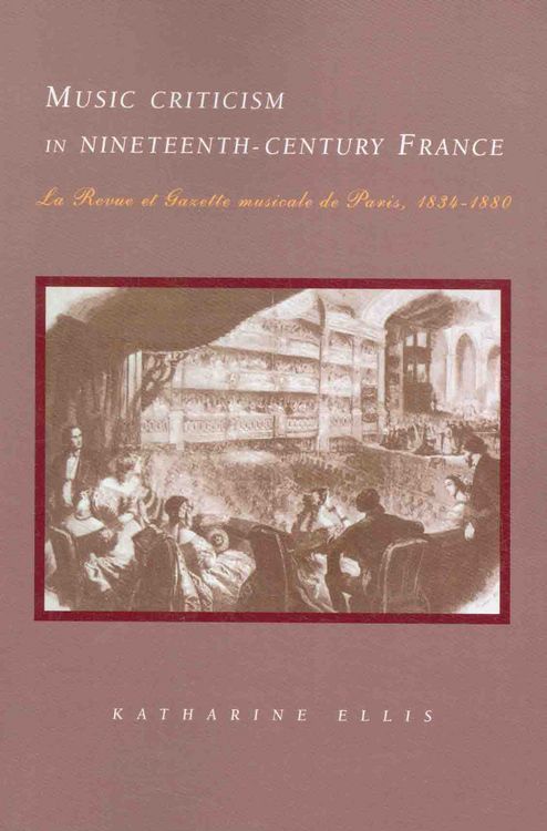 Produktbild: Music Criticism in Nineteenth-Century France