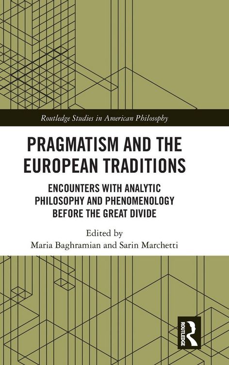 Produktbild: Pragmatism and the European Traditions