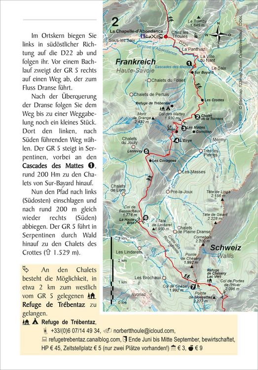 Produktbild: Frankreich: GR 5 Genfersee &ndash; Nizza Grande Travers&eacute;e des Alpes (GTA)