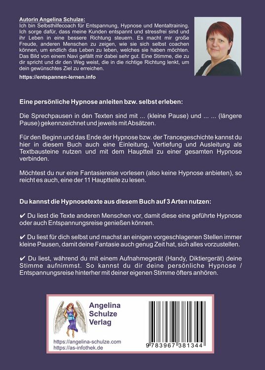 Produktbild: Hypnosetexte zum Vorlesen und selber Zusammenstellen