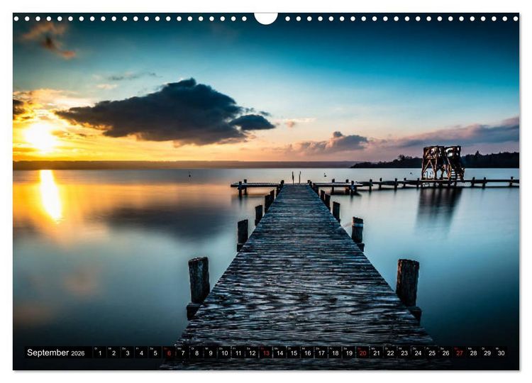 Produktbild: Alpen und Seen (Wandkalender 2026 DIN A3 quer), CALVENDO Monatskalender