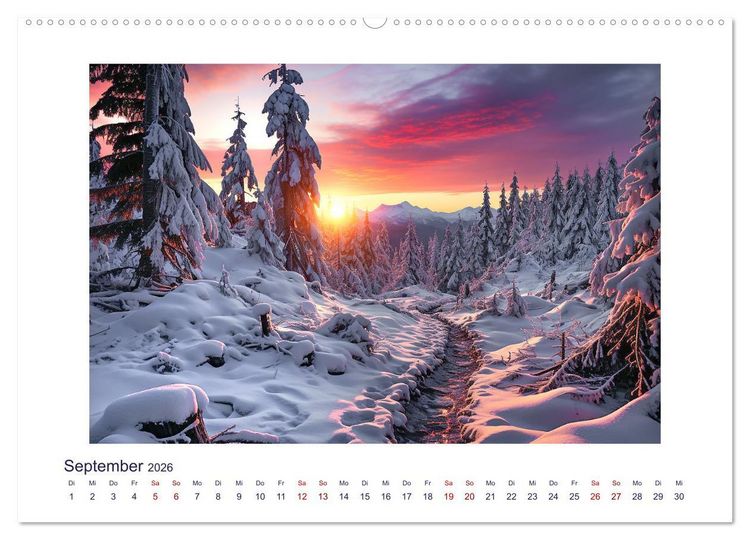 Produktbild: Faszinierender Norden (hochwertiger Premium Wandkalender 2026 DIN A2 quer), Kunstdruck in Hochglanz