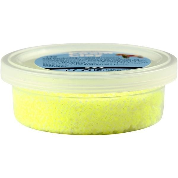 Produktbild: Creativ Company Foam Clay Glitter, Pastellfarben, 6x14g