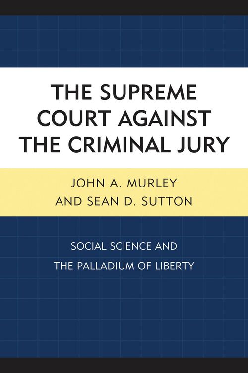 Produktbild: The Supreme Court against the Criminal Jury