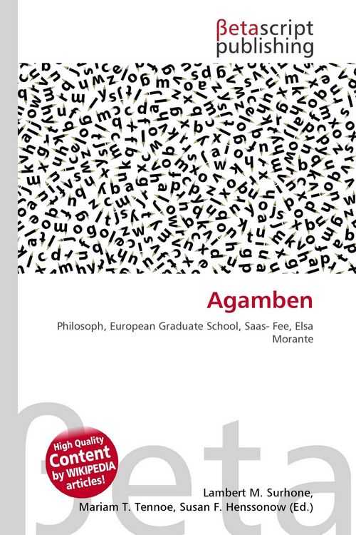Produktbild: Agamben