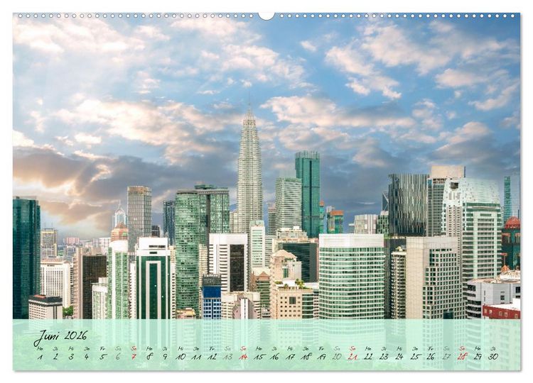 Produktbild: Faszination Malaysia Zauberhaftes S&uuml;dostasien (Wandkalender 2026 DIN A2 quer), CALVENDO Monatskalender