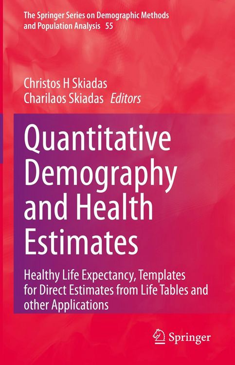 Produktbild: Quantitative Demography and Health Estimates