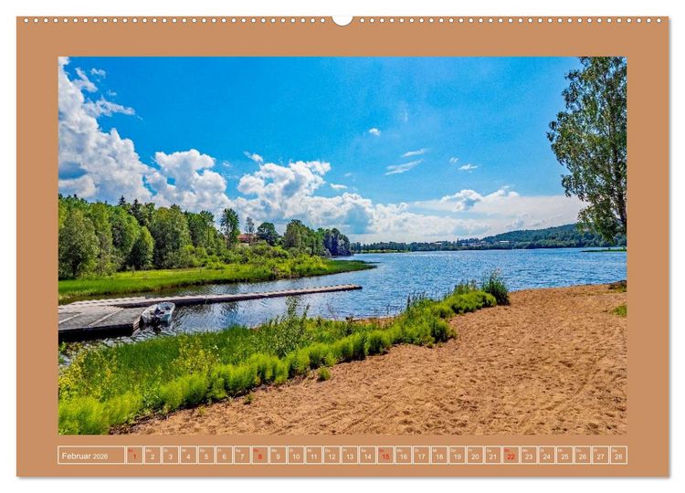 Produktbild: Oslo - Stadt am Fjord (Wandkalender 2026 DIN A2 quer), CALVENDO Monatskalender