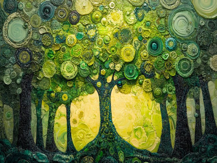 Produktbild: CALVENDO Puzzle Sonnentanz im Bl&auml;tterdach | 1000 Teile Lege-Gr&ouml;&szlig;e 64x48cm Foto-Puzzle f&uuml;r gl&uuml;ckliche Stunden