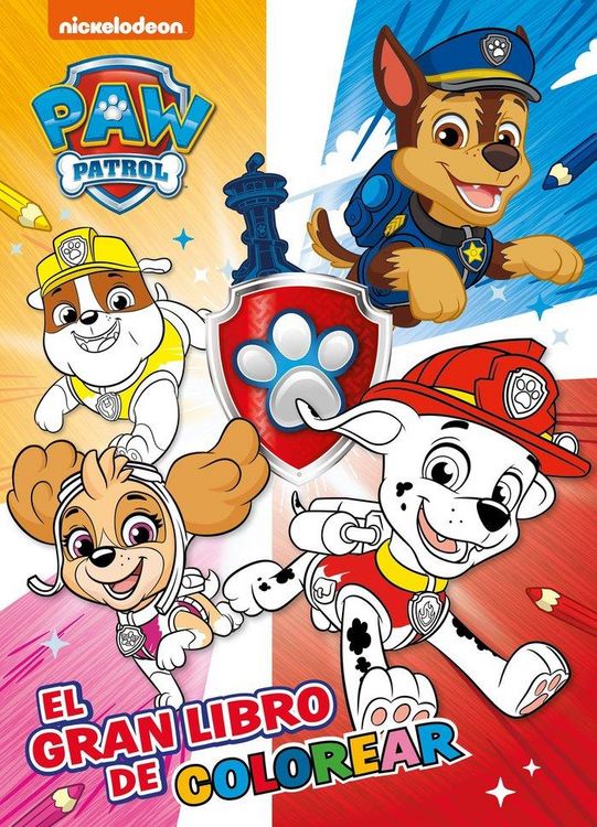 Produktbild: El gran libro de colorear (Paw Patrol | Patrulla Canina)