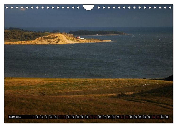 Produktbild: Halbinsel M&ouml;nchgut - R&uuml;gens sch&ouml;nste Seite (Wandkalender 2026 DIN A4 quer), CALVENDO Monatskalender