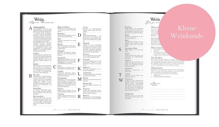 Produktbild: Rezeptbuch zum Selberschreiben: Gro&szlig;es Kochbuch zum Selberschreiben | Rezeptsammlung f&uuml;r 60 Rezepte & 20 Men&uuml;s |