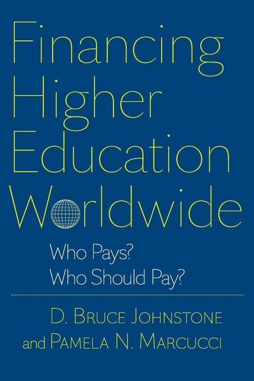Produktbild: Financing Higher Education Worldwide