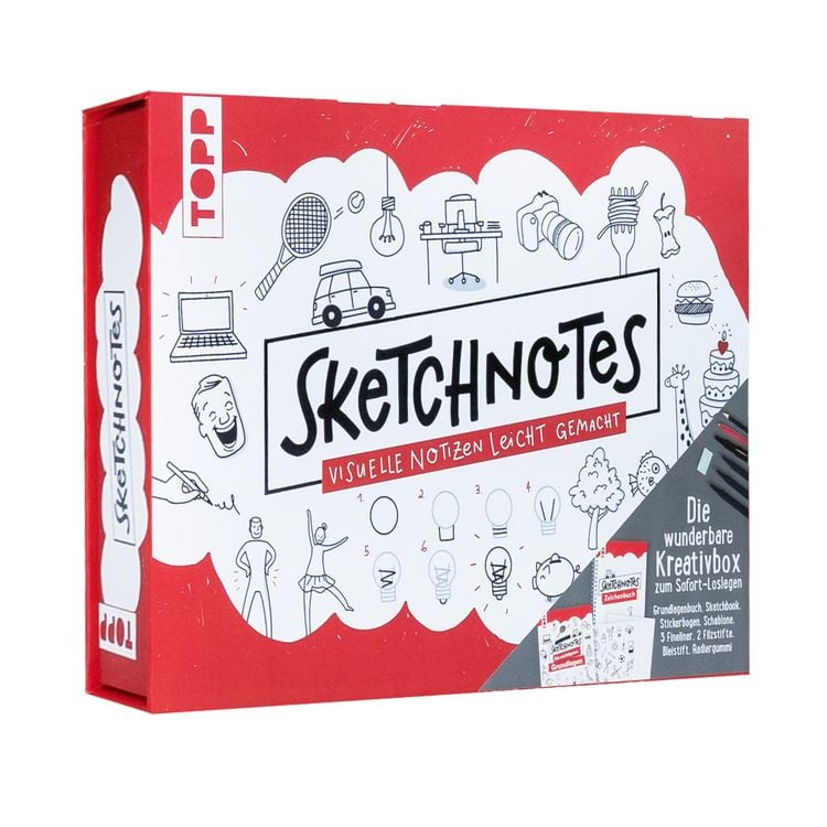 Produktbild: Sketchnotes - Die wunderbare Kreativbox