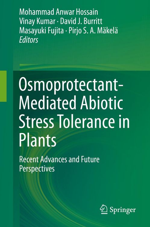 Produktbild: Osmoprotectant-Mediated Abiotic Stress Tolerance in Plants