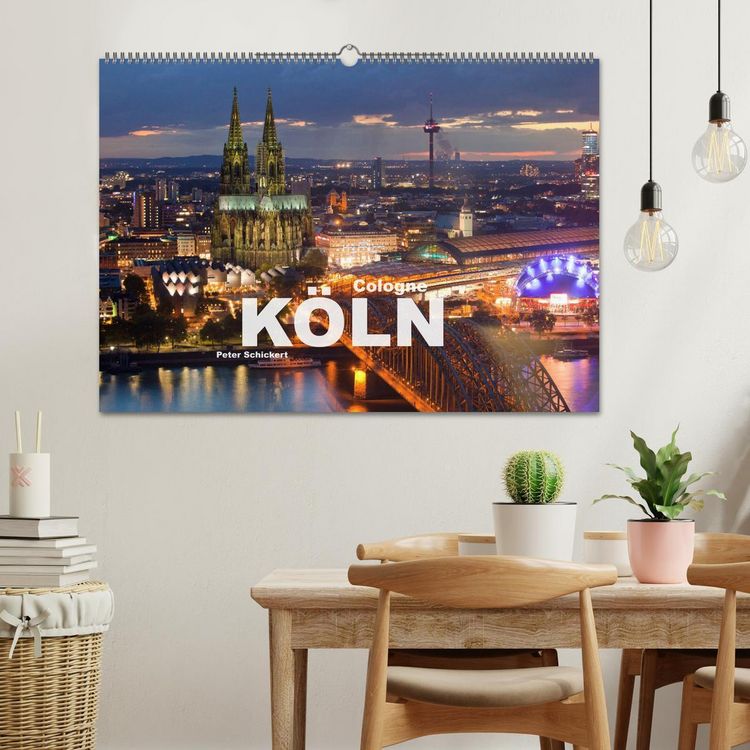 Produktbild: Cologne - K&ouml;ln (Wandkalender 2026 DIN A2 quer), CALVENDO Monatskalender