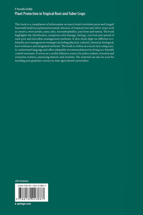 Produktbild: Plant Protection in Tropical Root and Tuber Crops