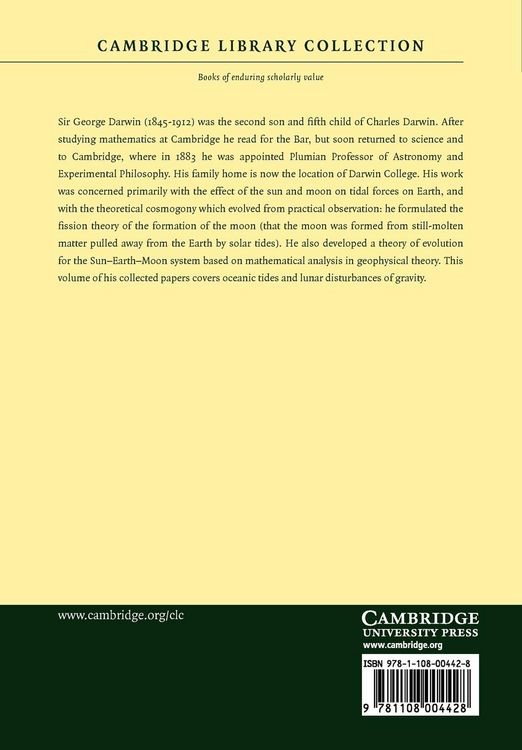 Produktbild: The Scientific Papers of Sir George Darwin