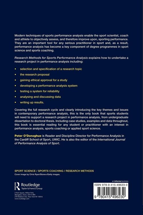 Produktbild: Research Methods for Sports Performance Analysis