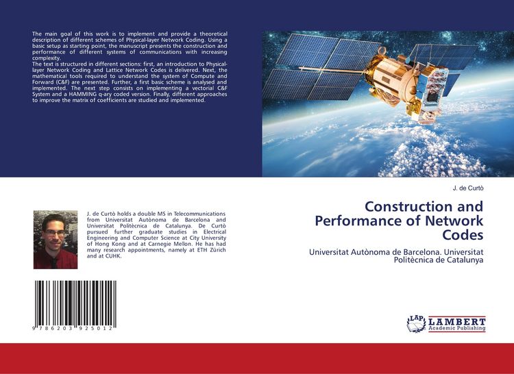 Produktbild: Construction and Performance of Network Codes