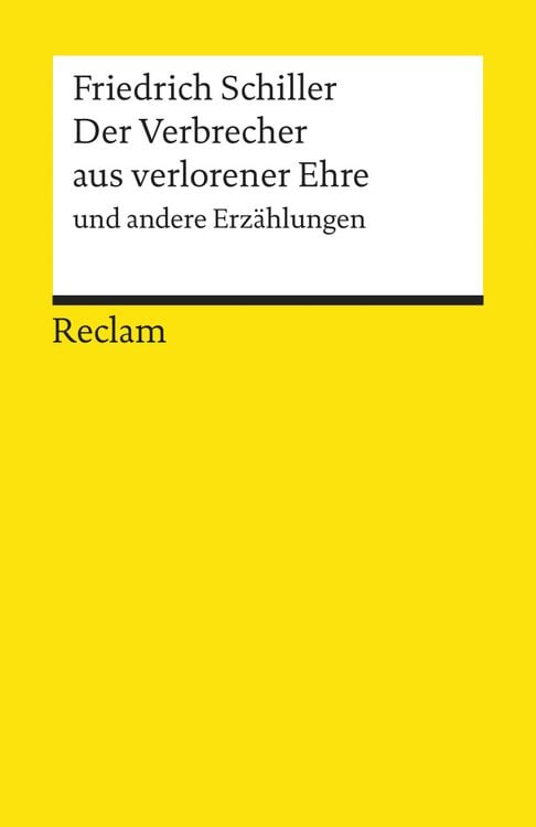 Produktbild: Der Verbrecher aus verlorener Ehre und andere Erz&auml;hlungen