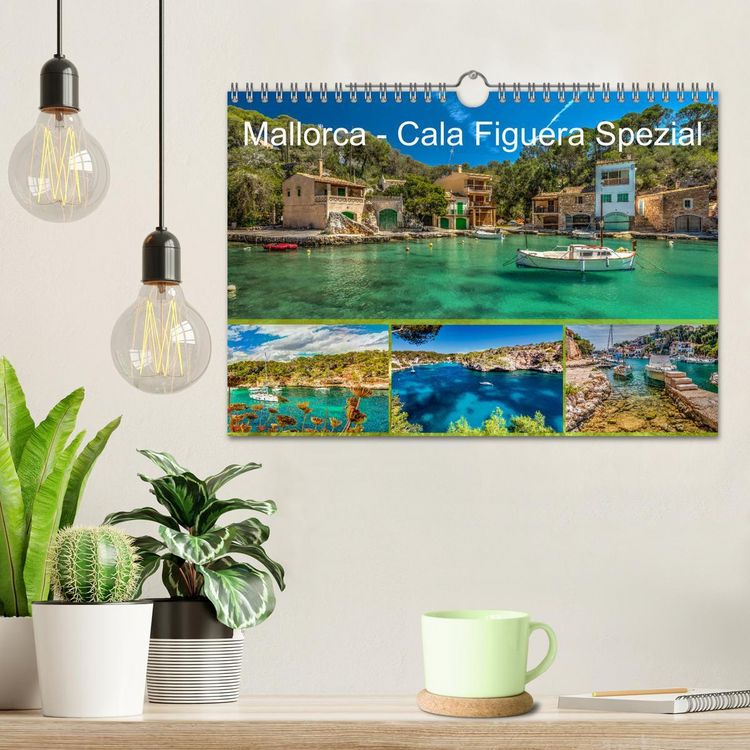 Produktbild: Mallorca - Cala Figuera Spezial (Wandkalender 2026 DIN A4 quer), CALVENDO Monatskalender