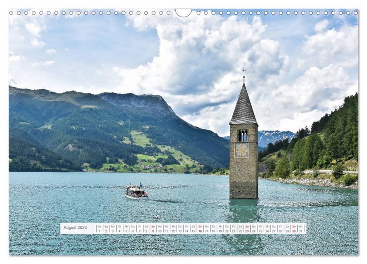 Produktbild: Sommer im Vinschgau (Wandkalender 2026 DIN A3 quer), CALVENDO Monatskalender