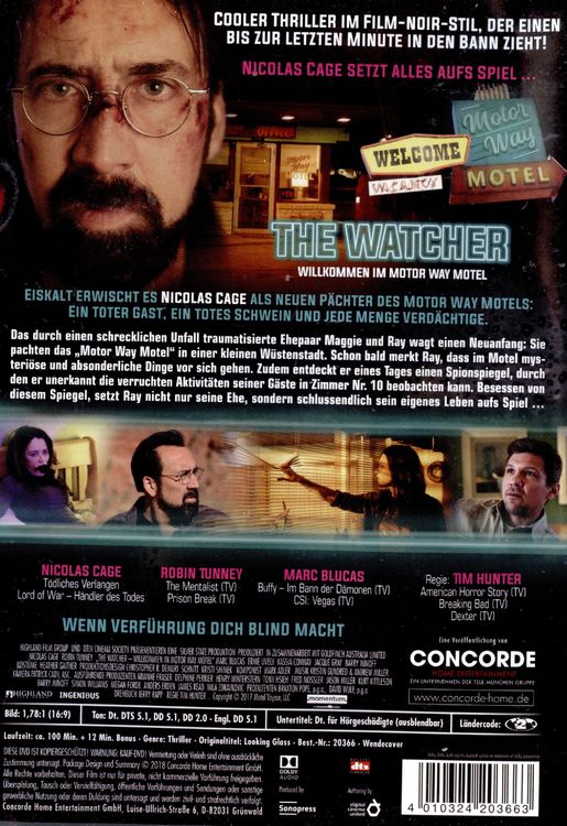Produktbild: The Watcher - Willkommen im Motor Way Motel