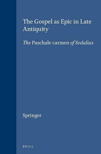Produktbild: The Gospel as Epic in Late Antiquity