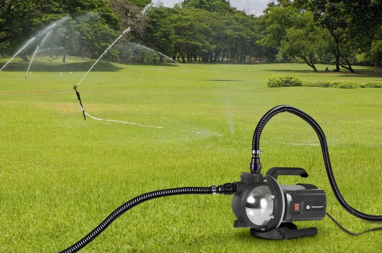 Produktbild: TOOLCRAFT JGP110063INOX Gartenpumpe 7000 l/h 48m
