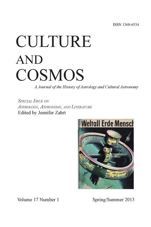 Produktbild: Culture and Cosmos Vol 17 Number 1