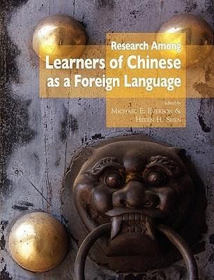 Produktbild: Research Among Learners of Chinese as a Foreign Language