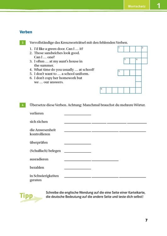 Produktbild: Green Line 2 - Das Trainingsbuch