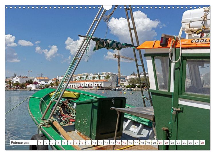 Produktbild: Die Sandalgarve - Der flache K&uuml;stenabschnitt im S&uuml;dosten Portugals (Wandkalender 2026 DIN A3 quer), CALVENDO Monatskalender