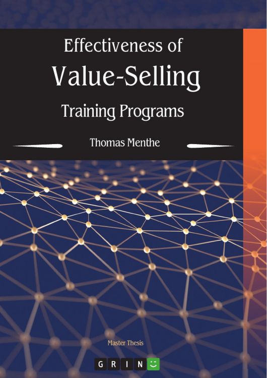 Produktbild: Effectiveness of Value-Selling Training Programs