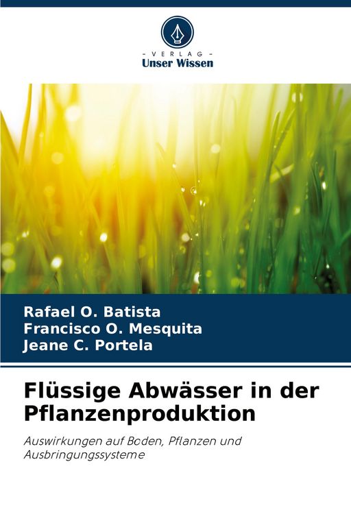 Produktbild: Fl&uuml;ssige Abw&auml;sser in der Pflanzenproduktion