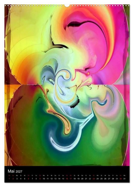Produktbild: Magie der Kunst von Nico Bielow (Wandkalender 2027 DIN A2 hoch), CALVENDO Monatskalender
