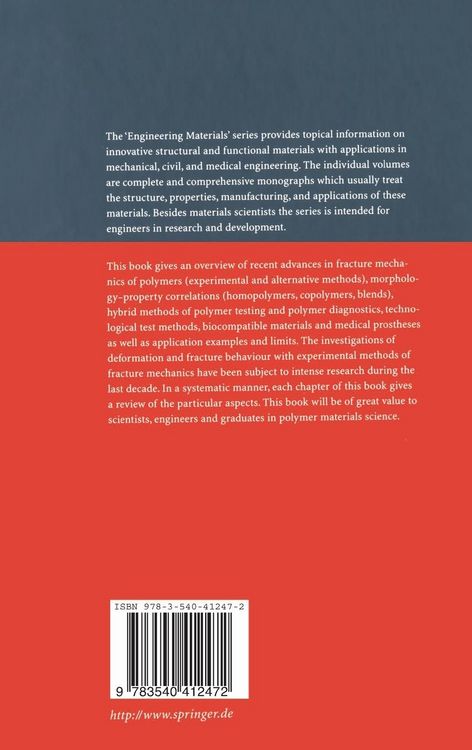 Produktbild: Deformation and Fracture Behaviour of Polymers